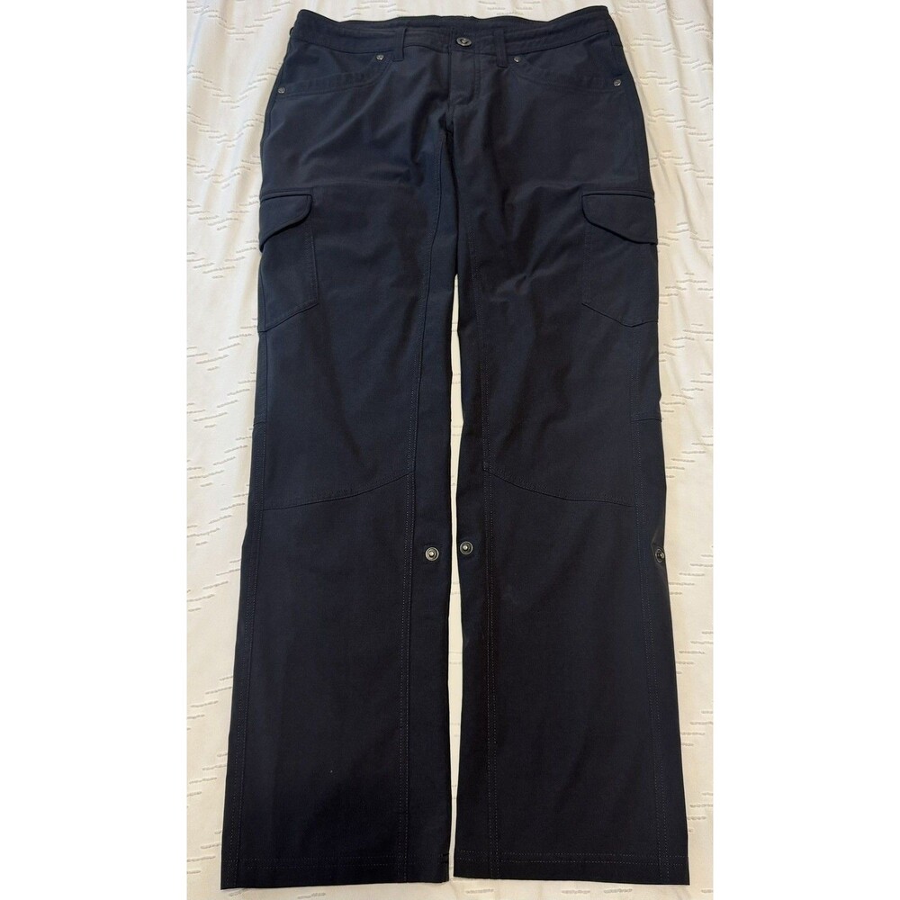 KÜHL Freeflex Roll Up Utility Pants Women’s 6 Short Grey Gorpcore Hiking Outdoor
